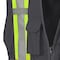 Pioneer Break Away Zip Vest, Black, Medium, Polyester Mesh, Polyester Tricot, Black, Size 2XL V1021170U-M - alternate 3